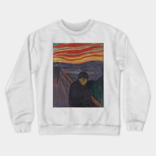 Despair by Edvard Munch Crewneck Sweatshirt